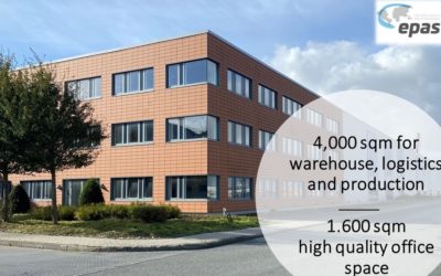 epas extended its warehouse, storage and office capacities in the port of Emden